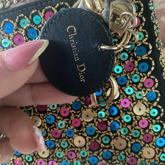RARE Limited Edition!! Chriatian dior mini lady dior crossbody bag. - Picture 7 of 16